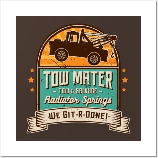 Tow Mater - Tow & Salvage Posters and Art